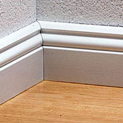 White Painted Skirting Boards
