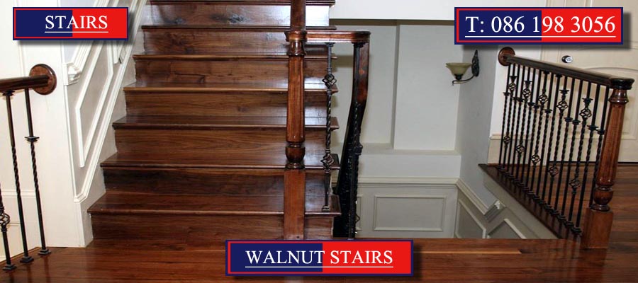 Walnut Stairs