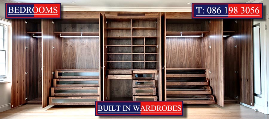 Built In Wardrobes designed and created by Mallow Joinery