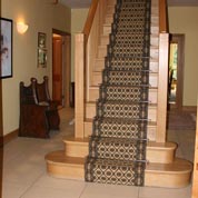 Natural Red Oak Stairs in Ireland